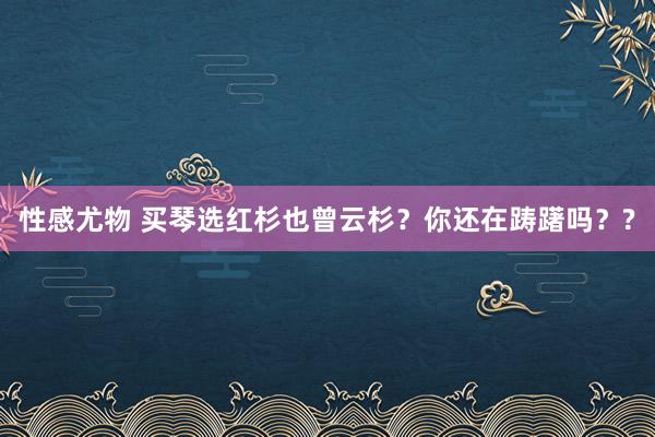 性感尤物 买琴选红杉也曾云杉？你还在踌躇吗？?