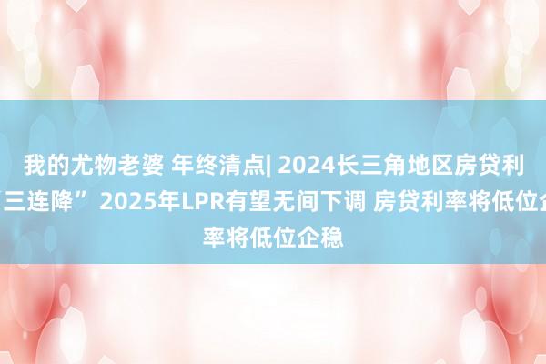 我的尤物老婆 年终清点| 2024长三角地区房贷利率“三连降” 2025年LPR有望无间下调 房贷利率将低位企稳