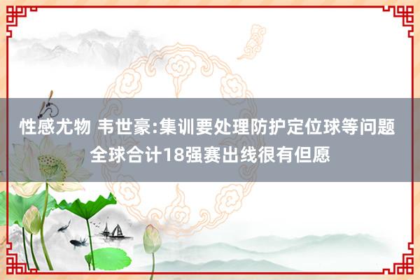 性感尤物 韦世豪:集训要处理防护定位球等问题 全球合计18强赛出线很有但愿