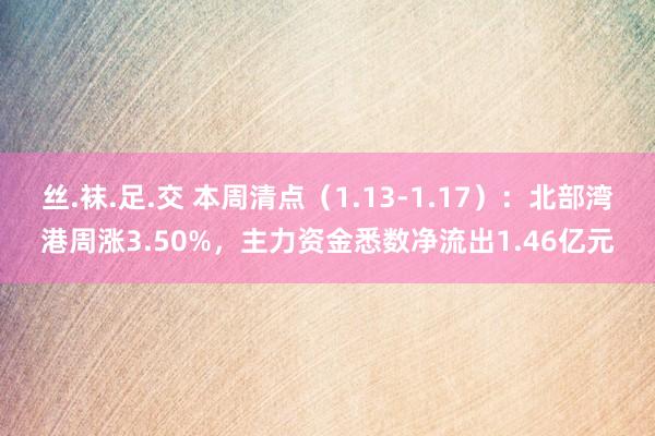 丝.袜.足.交 本周清点（1.13-1.17）：北部湾港周涨3.50%，主力资金悉数净流出1.46亿元