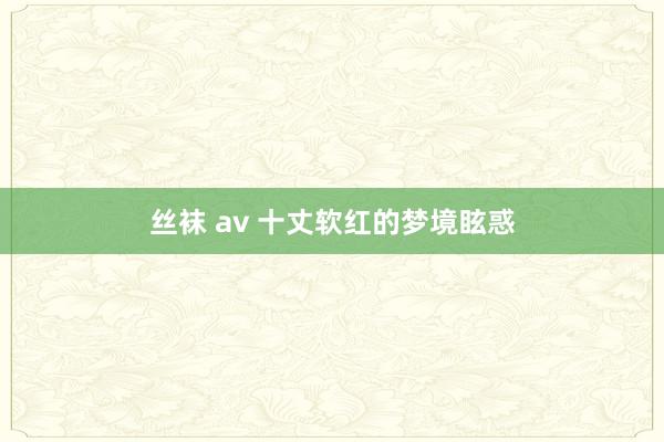 丝袜 av 十丈软红的梦境眩惑